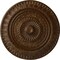Ekena Millwork Christopher Ceiling Medallion, Hand-Painted Root Beer Crackle, 26 5/8"OD x 2 1/4"P CM26CSRBC - alternate 1